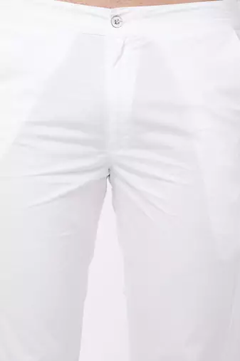 White Cotton Pant Style Pyjama