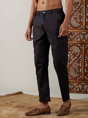 Black Cotton Pant Style Pyjama 2