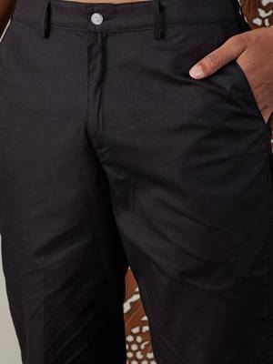 Black Cotton Pant Style Pyjama 4