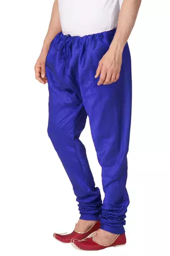 Blue Silk Blend Pyjama