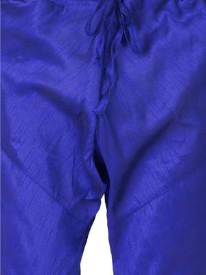 Blue Silk Blend Pyjama 3