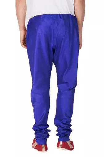Blue Silk Blend Pyjama