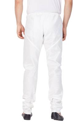 White Silk Blend Pyjama 4