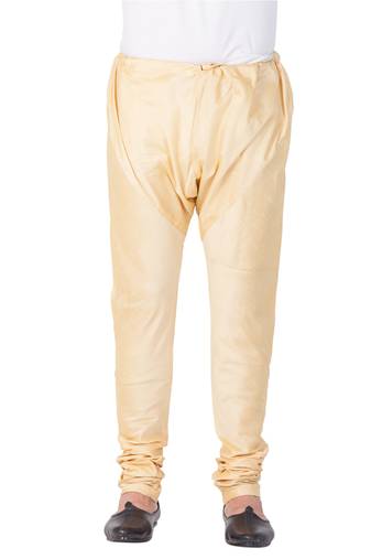 Men'S Gold Silk Blend Pyjama