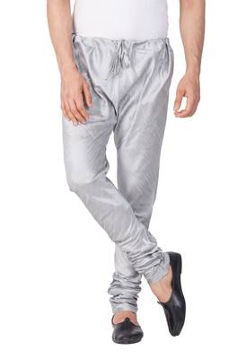 Grey Silk Blend Pyjama 1