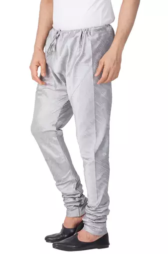 Grey Silk Blend Pyjama