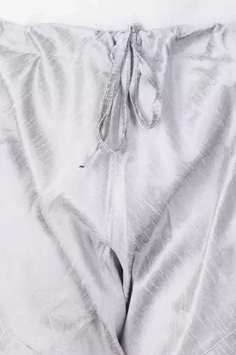 Grey Silk Blend Pyjama