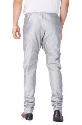 Grey Silk Blend Pyjama 4