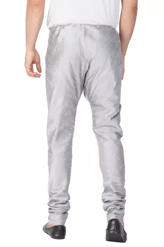 Grey Silk Blend Pyjama