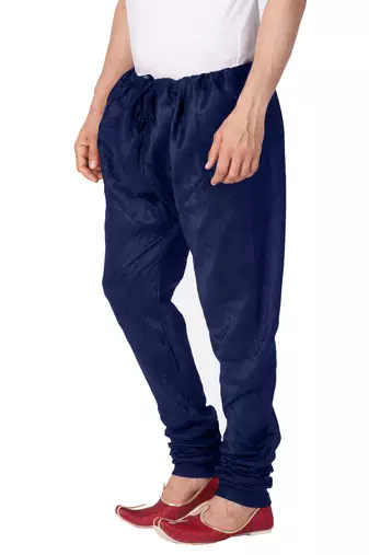 Blue Silk Blend Pyjama