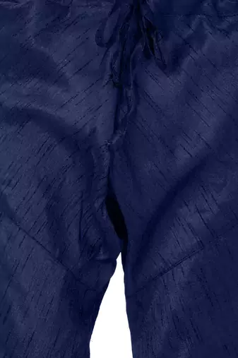 Blue Silk Blend Pyjama