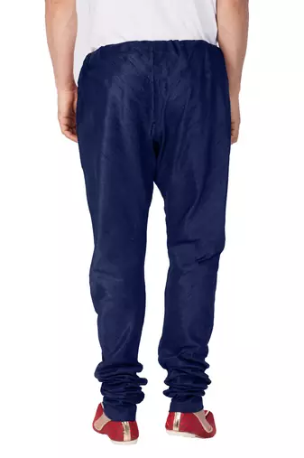 Blue Silk Blend Pyjama