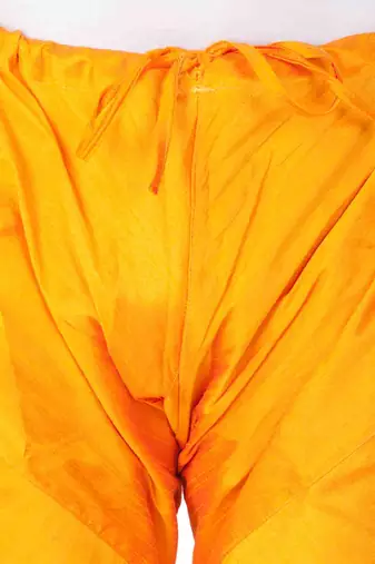 Orange Silk Blend Pyjama