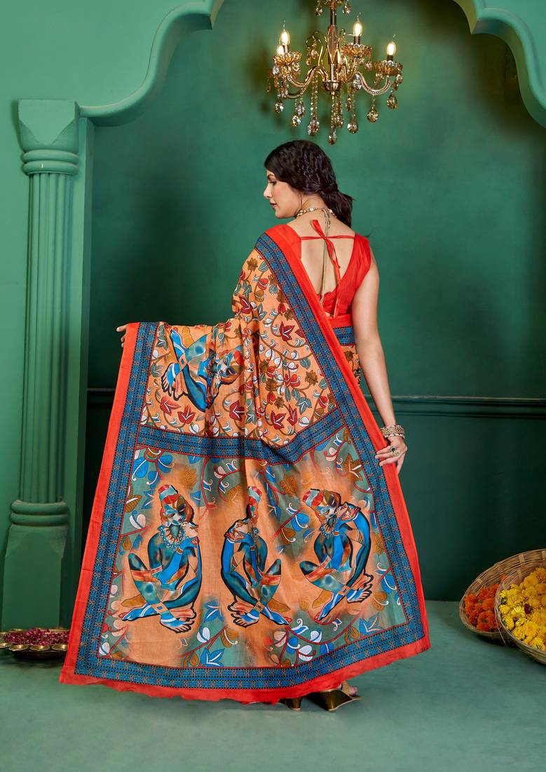 Pure Cotton Women'S Sarees,Block Printed Cotton Sarees,Trendy Cotton Sarees ,Cotton Sarees In Jetpur, Mill Print Saree