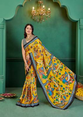 Pure Cotton Women'S Sarees,Block Printed Cotton Sarees,Trendy Cotton Sarees ,Cotton Sarees In Jetpur, Mill Print Saree 4