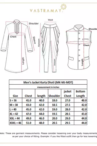  cream and maroon silk blend jacket, kurta and dhoti set
