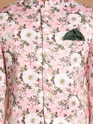 Pink And Cream Viscose Ethnic Combo Set 4