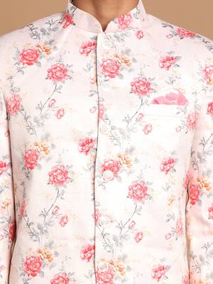 Peach And Cream Viscose Ethnic Combo Set 4