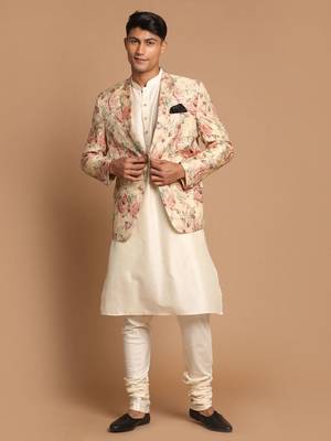 Cream Viscose Ethnic Combo Set 2