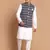 Black And White Pure Cotton Jacket, Kurta And Pyjama Set