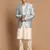 Grey And Cream Viscose Ethnic Combo Set