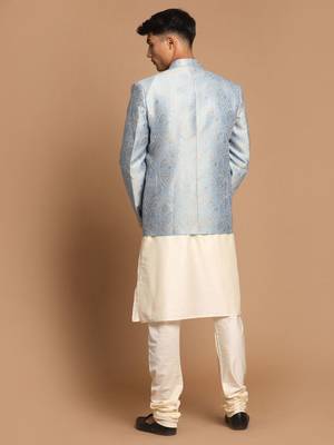 Grey And Cream Viscose Ethnic Combo Set 3