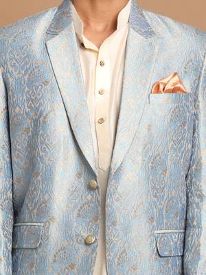 Grey And Cream Viscose Ethnic Combo Set 4