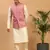 Onion Viscose Jacket, Kurta And Pyjama Set
