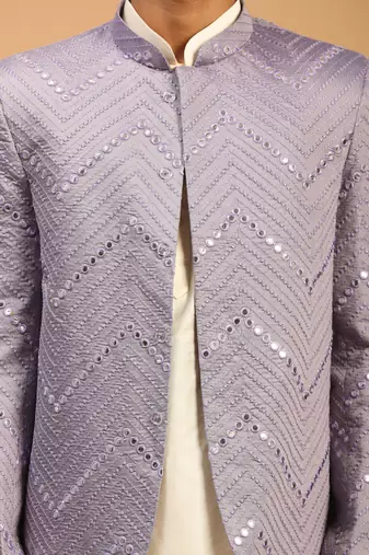 Cream Viscose Ethnic Combo Set