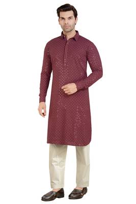 Arruga stylish shaded sequins kurta pyjama 1