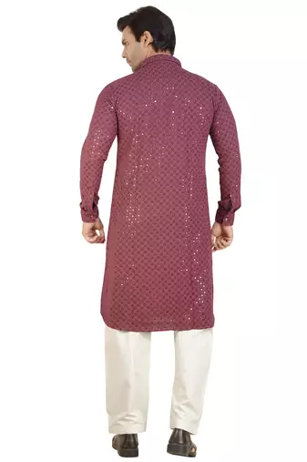 Arruga stylish shaded sequins kurta pyjama