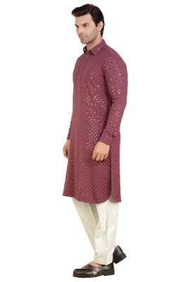 Arruga stylish shaded sequins kurta pyjama 3