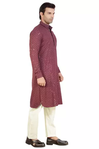Arruga stylish shaded sequins kurta pyjama
