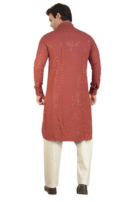 Arruga stylish shaded sequins kurta pyjama 2