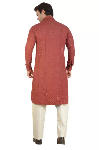Arruga stylish shaded sequins kurta pyjama