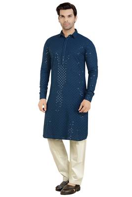 Arruga stylish shaded sequins kurta pyjama 1