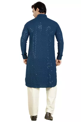 Arruga stylish shaded sequins kurta pyjama