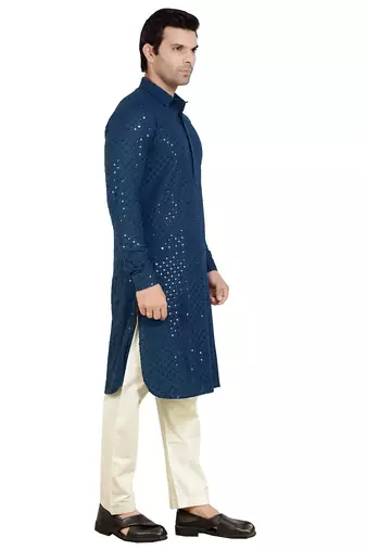 Arruga stylish shaded sequins kurta pyjama