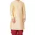 Gold Silk Blend Kurta And Dhoti Set