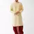 Men'S Solid Kurta And Embroidered Traditional Dhoti Set