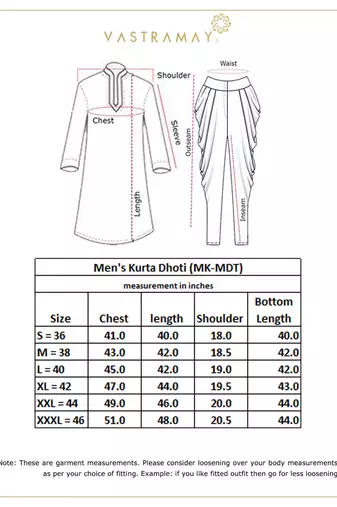 Solid Kurta And Embroidered Traditional Dhoti Set