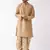 Solid Kurta And Embroidered Traditional Dhoti Set