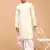 Yellow Pure Cotton Kurta And Dhoti Set