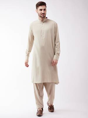Green Cotton Blend Kurta And Patiala Set 1