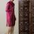 Vastramay men's pink and cream viscose kurta and patiala set