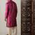 Vastramay men's pink and cream viscose kurta and patiala set