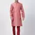 Pink Silk Blend Kurta Pyjama Set