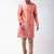 Men'S Pink Silk Blend Kurta Pyjama Set
