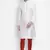 White Silk Blend Kurta Pyjama Set