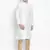 White Silk Blend Kurta Pyjama Set